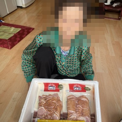 2021년 재가노인지원서비스이용자 추석명절선물지원 이미지